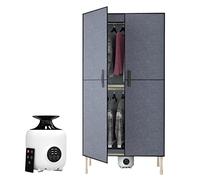 Sèche Linge Électrique 2300W Séchoir à Linge Chauffant Puissant de Grande Capacité Capacité de Charge 100kg Séchoir à Linge Étanche de Haute Qualité Poignée Humanisée Magnétique - Double Porte (Size