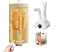 Sèche-Linge Électrique 600 W 3 en 1 avec Mini Pompe à Chaleur | Séchage Rapide Pour Vêtements avec Fonction Chauffage Circulation d'Air et Design Portable