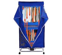 Sèche - linge électrique armoire portable sèche - linge à air chaud pliable cinq étages chauffage par Ventilation Penderie Chauffante Double Couche Armoire Séchoir avec Télécommande