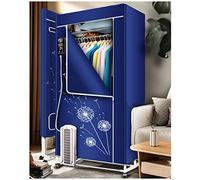 Sèche-linge électrique chauffant, étendoir à linge électrique pliable à 3 niveaux pour appartements, maison, minuterie de 360 minutes, armoire de séchage à air chaud, charge 40 kg, 1600 W The New
