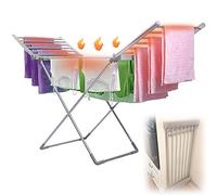 Sèche-Linge Electrique d'intérieur Pliable, Sèche-Linge Chauffant électrique économe en énergie (230W), Charge Maximale 15kg/33lb