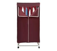 Sèche-linge électrique portable 1200-1500 W avec écran tactile et roues, minuterie, temps réglable, mini sèche-linge, pour familles, appartements et dortoirs