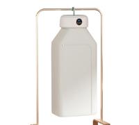 Sèche-linge électrique portable pour appartement - Sèche-linge électrique - Sèche-linge portable - Sèche-linge compact sans perçage - Sèche-linge pliable