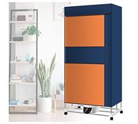 Sèche-linge électrique, sèche-linge chauffant, protection intelligente contre la surchauffe à température constante, étendoir électrique, grand espace à écran tactile, étendoir chauffé en hiver (