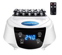 Sèche-linge Électrique, Sèche-linge Chauffant Réchauffeur de Linge Portable Séchoir à Linge Faible Bruit et à Économie D'énergie Pour Chaussures à Vêtements - Réchauffeur à Synchronisation de 240 Mi