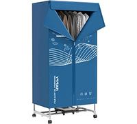 Sèche-linge électrique, sèche-linge portable, étendoir à linge à faible bruit, étendoir à linge chauffant à économie d'énergie, armoire de séchage à air chaud pour appartement et maison 1200 W à 2