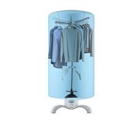 Sèche-linge électrique, sèche-linge portable, séchoir chauffant pliable, séchage rapide amovible avec couvercle, support pouvant contenir 15 kg, cintre de garde-robe, séchoir électrique à air chaud