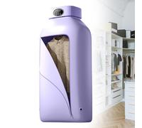 Sèche-linge électrique, séchoir compact avec cordon d'alimentation de 1,5 m, conception de cycle de séchage à 360°, adapté au séchage des chemises, des t-shirts, des pantalons courts, des gilets, des