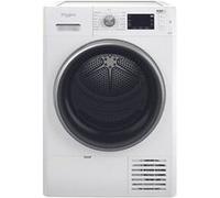 Seche-linge, FRESHCARE, Pompe a chaleur, 9 KG, A++, Interface Big Digit, 64 dB, Tambour Inox, 6eme Sens, FreshCare+, Filtre Easy-cleaning, Porte noire et silver Blanc G