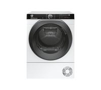 Sèche-linge Hoover H-Dry 500 NDPEH9A3TCBEXS-S - WiFi - 59.6x58.5x85 cm (lxpxh) - chargement frontal - blanc avec porte noire