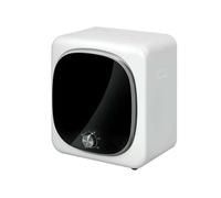 HomCom Sèche-linge à évacuation compact 800 W 4 kg 5 modes cuve inox charge frontale blanc