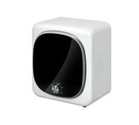 HomCom Sèche-linge à évacuation compact 800 W 4 kg 5 modes cuve inox charge frontale blanc