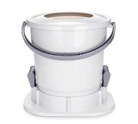 Sèche-linge manuel à commande manuelle pour économiser de l'espace pour le camping et les appartements Blanc