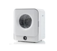 Sèche-linge mural 830W 4,5 kg double filtre tambour en acier inoxydable avec 5 programmes, Blanc