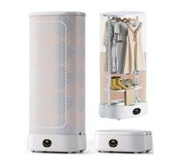 Sèche-linge pliable 1000W séchage rapide avec télécommande, système d’air chaud et minuterie 240 min, idéal pour petits espaces, appartements, studios et soin quotidien des vêtements
