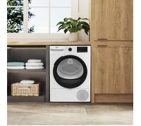 Seche-linge pompe a chaleur BEKO b300 D3H27493W - 7 kg - Induction - L60cm - Capteur d'humidité - Blanc