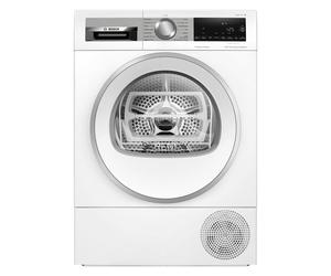 Sèche-linge pompe à chaleur Bosch WQG245DSFR 9 kg AutoDry condensateur autonettoyant Blanc