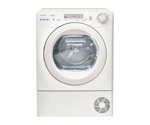 Sèche-linge pompe à chaleur CANDY EY EH8N1DE-S - 8 kg - Bac EasyCase - Connecté - Blanc