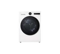 Sèche-linge pompe à chaleur LG RH9X76WH 9 kg DUAL Inverter énergie B blanc épuré panneau noir