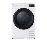 LG Sèche-linge frontal RH8N15WH – Pompe à chaleur 8 kg – Classe D