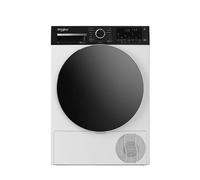 Whirlpool Sèche-linge posable CWD86MWBRFR Pompe à chaleur Blanc et noir