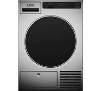 Seche-linge-Pompea chaleur-Usage intensif-8kg-Écran LCD Directive 2006/42-Teste 15000 cycles-Systeme Butterflyet Air Lift:optimisent le sechage -Duree de sechage auto normal (56 min)-17 pro