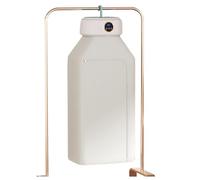 Sèche-linge portable avec conception pliable, fonctionnement silencieux, fonction de minuterie, contrôle tactile et cycle sec rapide de 30 minutes pour les vêtements courts. Convient pour milky white