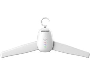 Sèche-linge portable avec séchage à froid/chaud et minuterie, support de séchage pliable, moteur super silencieux, minuteries d'arrêt automatique, sèche-linge compact pour la maison et les voyages