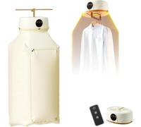 Sèche linge portable chauffant Sèche linge automatique sans fil Avec télécommande pour appartements résidences étudiantes voyages