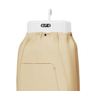 Sèche-linge portable compact avec couvercle anti-poussière contrôle 2 températures minuteur pour camping extérieur, chambre, buanderie, placard, garage
