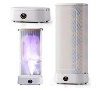 Sèche-linge Portable, Mini sèche-linge avec minuterie de 4 heures et fonction de repassage à la vapeur, sèche-linge électrique pour vêtements, sous-vêtements, serviettes, télécommande incluse