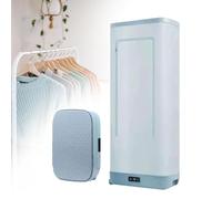 Sèche-linge portable, mini séchoir à linge domestique, design de boîte de rangement, facile à transporter, minuterie de 30 à 180 minutes, circulation d'air chaud à 360 ° - Séchoir à linge de