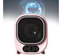 Sèche-linge portable rose - Compact Mini Spin & Condensateur Combo - Idéal pour comptoir ou montage mural - Capacité ventilée de 5 kg