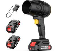 Sèche-linge portable sans fil 40 000 tr/min avec ventilateur turbo violent, mini souffleur à jet, turboverre, pour voiture, nettoyage, camping, extérieur