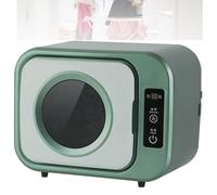 Sèche-linge portable, sèche-linge compact 300 W avec 3 modes de séchage, cuve en acier inoxydable et protection contre la surchauffe, pour voyage, camping-car, maison, appartement green