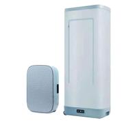 Sèche-linge Portable, Sèche-Linge Pliable, Support En Alliage D'aluminium, Circulation D'air Chaud à 360°, Chauffage À Température Constante, Convient Aux Maisons, Appartements,Bleu Clair