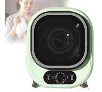 Sèche-linge portable ventilé de 5 kg, 0 à 200 minutes d'air chaud et froid, mini sèche-linge compact, séchage 3D, capacité de charge de 0,8 kg