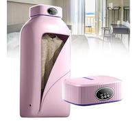 Sèche-linge pour dortoir, séchoir à écran tactile avec cordon d'alimentation de 1,5 m, 2 vitesses, séchage chronométré à 3 vitesses, adapté au séchage des chemises, gilets, chaussettes - petit séchoir