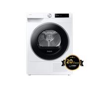 Seche-linge Samsung Blanc Pompe a chaleur / Optimal Dry / AI Control / 9kg - DV90DG6845LEU3 Classe A Blanc