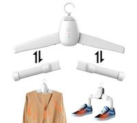 Sèche-linge suspendu - Sèche-linge électrique - Séchoir à air Cintre à vêtements amovible portable à séchage rapide pour voyage, voyage, appartement Sèche-linge suspendu | se
