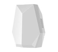 Sèche-main pour salle de bain commercial 23 x 18,5 x 7 cm Sèche-main silencieux sans contact ABS blanc appareil automatique pour hôtels, douches intérieures et sanitaires commerciaux