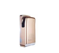 Sèche-mains à induction entièrement automatique, TS-8800, for hôtels, immeubles de bureaux, machine de sécha à main sèche de type jet latéral à grande vitesse, 1650w,Séchage rapide(Gold)