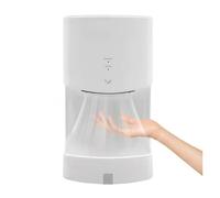 Sèche-mains à Jet Commercial 1000W, avec bac de vidange, capteur infrarouge sans contact, matériau ABS haute efficacité, temporisation sûre