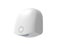 Sèche-mains automatique, capteur de vitesse automatique de la main de salle de bain, séchoir à main domestique, vent de chauffage à air chaud électrique pour hôtel(sèche-mains W)