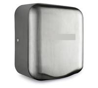 Sèche-mains automatique - Souffleur à main à air chaud commercial à grande vitesse | 1800 watts | Installation rapide et facile,Séchage rapide(Stainless Steel)