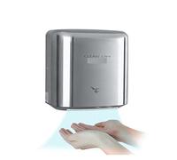 Sèche-mains, Capteur de sèche-mains automatique chaud froid avec Hepa haute vitesse 100 m/s 304ss Machine séchage des mains for Commrercial Pour la maison, la cuisine et l'hôtel(Mirror)