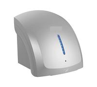 Sèche-mains Commercial automatique 1800W, haute vitesse avec lampe de travail LED, sèche-mains enfichable for salles bains commerciales Puissant, efficace(Silver)
