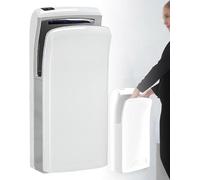 Sèche-mains commercial avec filtration HEPA | Séchoir électrique mural automatique pour zones à fort trafic