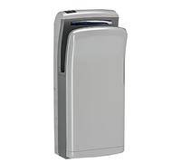 Sèche-mains électrique automatique, sèche-mains à induction commercial 1800 W avec filtre HEPA, sèche-mains à grande vitesse montés sur tous les toilettes, 5 à 7 secondes pour sécher, blanc standard (