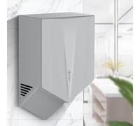 Sèche-Mains électrique Automatique, Sèche-Mains électriques Muraux Commerciaux, Dispositif De Séchage des Mains à Induction Automatique à Faible Consommation D’éne, Silver